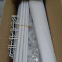 11 Tiers Tall Wide Shoe Rack 55 Pairs Large Capacity Sturdy Durable Shoe Rack for Closet Metal Shoe Organizer Shelf with Two Hooks Space Saving for Entryway White