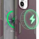 OtterBox iPhone 17 (Only) Commuter Series Case Built-in MagSafe Thin, Dual-Layer, Pocket-Friendly, Port Cover Purplish on Purpose