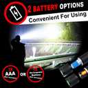 1 Mode Flashlights 4 Pack, Bright Zoomable LED Tactical Flashlight High Lumens, Water Resistant Portable Pocket Flash Light for Emergency, Camping Essentials, Gift - SL2000