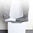 Foldable Wall-Mounted Stool Armrest,Shower Seat with Handle,Shoes Changing