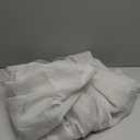 LinenZone Silver Window Scarf Valance in 216 Inch Size. Use Window Scarves as Canopy Bed or Backdrop Curtains, Curtain Scarf, or Sheer Fabric for Draping. (Amazing 55 x 216, Silver)