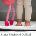 Guava Family Travel Crib Sheet | Plush Quilted Fitted Sheet, Manufacturer-Approved Fit | Soft and Breathable Crib Sheet for Your Baby's Comfort | Unisex Sheet for Infants, Toddlers, Full