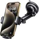 Car Phone Holder Mount Phone Mount for Car Windshield Dashboard Universal Hands Free Automobile Cell Phone Holder Fit for iPhone Smartphone Camera Mounts