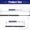X AUTOHAUX 2pcs Rear Hatch Liftgate Gas Lift Supports 8S8827552A for Audi