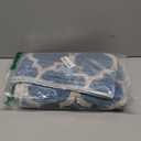 Lahome Moroccan Kitchen Rugs - 2x3 Washable Small Entryway Rug Indoor Door Mat, Non-Slip Throw Rugs Floor Bathroom Door Mats for Bedroom Room Redside Laundry Room Rug Decor (2X 3, Blue)