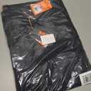 Mens Everyday Straight Leg Pant with 6 Pockets Standard (Black)