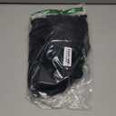 Eomenie Women's Tummy Control One Piece Swimsuit Ruffle Square Neck Bathing Suit Ruched Cutout Back Slimming Swimwear (Large, Black)