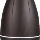 HealthSmart Essential Oil Diffuser, Cool Mist Humidifier and Aromatherapy Diffuser with 500ML Tank Ideal for Large Rooms, Adjustable Timer, Mist Mode and 7 LED Light Colors, Brown