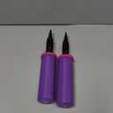 Balloon Pump Hand Held, Inflator Air Pump for Balloons - 2Way Dual Action, 2Pack: Friends can Help - Easy to Use - Sturdy Ballon Inflator Pump