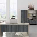 2 x LiKiLiKi Wood Grain Contact Paper - Gray Peel and Stick Wallpaper for Countertops, Cabinets, and Drawers - Self-Adhesive, Removable - Vinyl 15.7'' x 118''