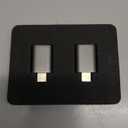 Syntech USB C to USB Adapter Pack of 2, USB 3.0 Female to Thunderbolt 4/3 Adapter Compatible with MacBook Pro Air 2024, Surface, iPad, iPhone, Galaxy Notebook, XPS and More Type C Devices, Space Grey