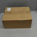 6 Pack Photo Storage Box, Fits 8" x 10" Photo, Large Plastic Scrapbook Paper Storage with Snap-Tight Latch, Photo Organizer for Protecting Photos, Crafts, Scrapbooks, Office Supplies, A4 Files