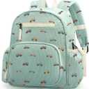 atgark Corduroy Kids Backpack, Lightweight Boys Backpack 5-9, Boy Bookbag for Elementary School 15.3" H Fit Folder, Large