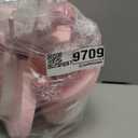 Roowest 18 Pcs 13.78'' Pastel Large Candy Christmas Decorations Giant Lollipop Tree Decorations with Sticks Candy Cane Christmas Ornaments Pink and White Xmas Hanging Decor for Birthday Party Wedding