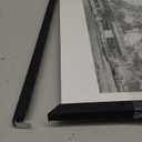 upsimples 18x24 Picture Frame, Display Pictures 16x20 with Mat or 18 x 24 Without, Wall Hanging Poster Frames, Black, 1 Pack