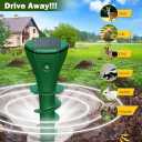 Waterproof Ultrasonic Deterrent Vibratory Stakes
