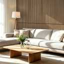 Art3d 4-Pack 47x23.6 Inch Acoustic Panels with Wood Slat Design - Soundproof Wall Panel for Office, Gaming Room & Studio, Ideal for Streamers, Home Workers & Recent Movers, Deep Walnut