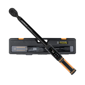 Digital Torque Wrench 1/2 Drive, 3.8-250.8 Ft.lb Range, 1/2 Digital Torque Wrench ±1% Accuracy with Vibration, Buzzer and LED Alert, Suitable for Car, Motorcycle and Bicycle