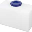 5 Gallon Fresh Water Holding for RV, Food Grade LLDPE Water Storage Container Portable for Trailer Boat Yacht, 15.75 x 9.84 x 7.87in