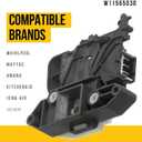 PartsBroz W11565030 Door Latch - Compatible With Whirlpool Maytag Amana Washer - Replaces AP7175877 W11316250 W10804741 PS16660426 Ultra Durable Replacement Repair Parts