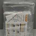 Attelite XXX-Large Clear Display Case Stackable Plastic Storage Bins with Lid, 2 Tiers Boot Shoe Box Organizers with an Adjustable Divider, Big Acrylic Display Storage Box with Magnetic Door (XXL-1-pcs)