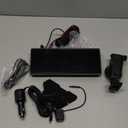 10.26" Portable Carplay Screen for Car, Wireless Car Play & Android Auto Touch Screen, 180 Rotatable 4K Dash Cam, 1080P Backup Camera, Mirror Link/Music Play/GPS Navigation for All Cars