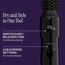 Hot Tools Pro Artist Hot Air Styling Brush | Style, Curl and Touch Ups (1) Black