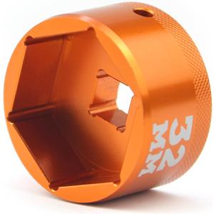 32mm Bike Fork Topcap Socket Tool Compatible for Fox Fork Series of 36,38,40, Use for 3/8" Ratchet Drive