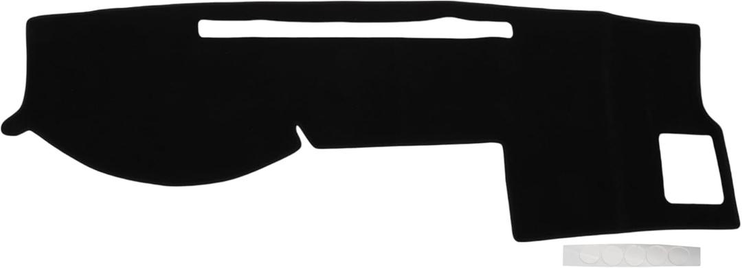 Dash Cover for Toyota Tacoma 2005-2015 Dash Board Mat Ultra Soft Non-Slip Dash Cover Mat Pad Polyester Center Console Dashboard Cover Pad Carpet Black