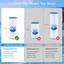 Future Way C1200 Pool Filter Cartridge Replacement for Hayward Star Clear Plus C1200, Replace Pleatco PA120, Hayward CX1200RE, Unicel C-8412, 120 sq.ft