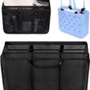 OUTXE Beach Bag Organizer Compatible with Baby Bogg Bag Accessories Inserts, Lightweight Mesh Insert Divider Pouch for Small Bogg Bags, Beach Tote Bags Insert for Organizing