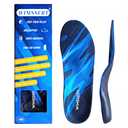 WIMSSERT Plantar Fasciitis Relief Insoles, 220+ lbs High Arch Support Inserts for Men Women, Orthotics Inserts for Flat Feet, Work Boot Shoe Insole for Men Women, Absorb Shock with Every Step