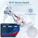 USB C Headphones for iPhone 17 Air 16, Wired Earbuds for iPad Pro Air Mini, iPad 10, MacBook, in-Ear Earphones Wired with Microphone and Volume Control for Samsung S25 S24/for Google Pixel 10/9/8