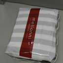 Mellanni Iconic 4-PC, Ultra Soft Sheet Set (Cal King, Oxford Stripe Sage), California King