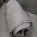 Rear Car Seat Covers for Tesla Model Y Juniper 2025 2020-2024 Breathable Interior Seat Cushion Protector All Season Protection (Without Logo) (White Ice Silk)