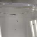 CroBlissful Acrylic Draft Cover with Front Overhanging Panel Shield for Lab Equipment or Office Use (18 x 18 x 18 Inches)