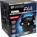 Fluval FX4 High Performance Canister Aquarium Filter - Multi-Stage Filtration, Built-In Powered Water Change System, and Basket-In-Basket Tray Design