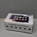 9" Portable Carplay Screen for Car Wireless CarPlay & Android Auto Carscreen wiht 5K Dash Cam & 1080p Backup Camera/Bluetooth/GPS/Voice Control/Mirror Link