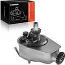 A-Premium Power Steering Pump, with Reservoir, Compatible with Chevrolet & GMC -1980-1987- C10 Suburban, C20 Suburban, K10 Suburban, K20 Suburban, K30, K5 Blazer, P20, P30, R10, C1500 Suburban, Jimmy