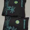 500g x 2pcs Rechargeable Desiccant Packs, Reusable Car Dehumidifier, Microwave Reactivated Silica Gel Packets Moisture Absorber with Color Indicating for Safe Closet Basement Garage