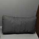 Ideea-home Outdoor Cushion for Yard Garden, Grey Color, Size 26×12 inch