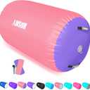 AWSUM 1 PCS Gymnastics Barrel Air Roller Inflatable Tumbling Mat Back Handspring Trainer for Octagon Mat Gym Gymnastics EquipmentNo Electric Pump