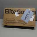 Elite Gourmet EDB-302BF# Countertop Double Cast Iron Burner, 1500 Watts Electric Hot Plate, Temperature Controls, Power Indicator Lights, Easy to Clean, Black