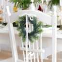 2 x HUIHUANG White Velvet Ribbon 3/8 inch x 25 Yards Single Face Velvet Ribbon for Gift Wrapping, Christmas Tree Ornaments, Wreath Decor, Invitations, Hair Bows, Flower Bouquet, Home Decor