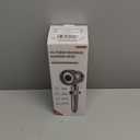 Ion Drops Filtered Shower Head with Handheld, High Pressure Water Flow Showerhead, with Shower Head Filter for Hard Water Boosting, with ON/OFF Switch and Rotatable Head (Silver gray)