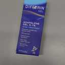 Differin Acne Treatment Gel, 90 Day Supply, Retinoid Treatment for Face with 0.1% Adapalene, Gentle Skin Care for Acne Prone Sensitive Skin, 45g Pump 