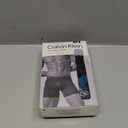 Calvin Klein mens Micro Stretch 5-pack Boxer Brief (Medium, 2 Black, 1 Teal Marine, 1 Shoreline, 1 Sleet)