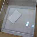 Hxezoc Clear Acrylic Wedding Card Box Large DIY Card Boxes with 4 "Card Text Stickers Gift Money Box Holder for Wedding Reception Anniversary Birthday Party Baby Shower Graduation Decorations