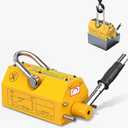 660 lb/300kg Magnetic Lifter, Permanent Magnetic Lifter with Release, for Lifting Plate Steel, Board, Used in Shop Crane, Hoist, Board