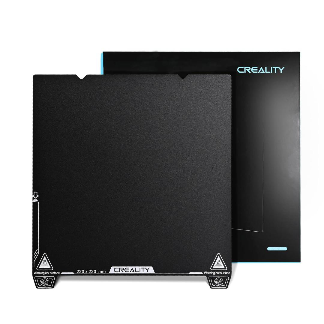 Creality Ender-3 V3 SE PEI Build Plate Textured Magnetic Sheet Flexible Spring Steel Basement for Ender 3/Ender 3 V2/Ender 3 V3 KE/Ender 3 V3 SE/K1/K1C 235x235mm